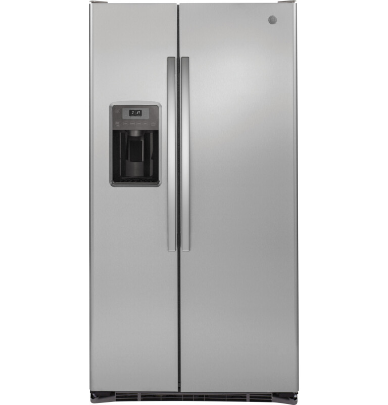 Ge® 21.9 Cu. Ft. Counter-depth Side-by-side Refrigerator GZS22DSJSS