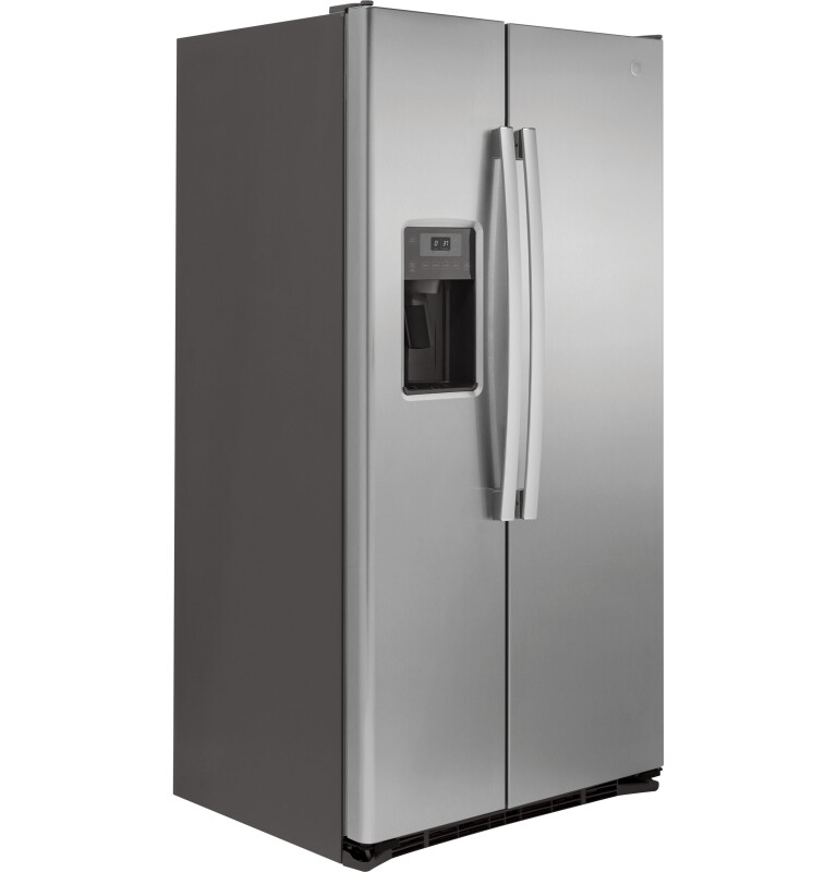 Ge® 21.9 Cu. Ft. Counter-depth Side-by-side Refrigerator GZS22DSJSS