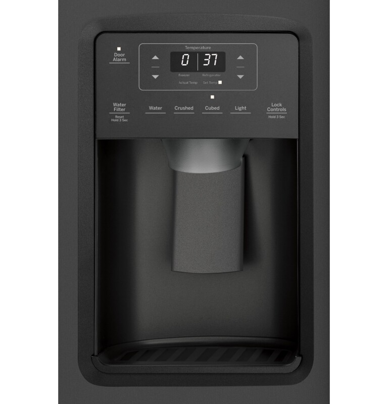 21.8 Cu. Ft. Counter-Depth Side-By-Side Refrigerator GZS22IENDS