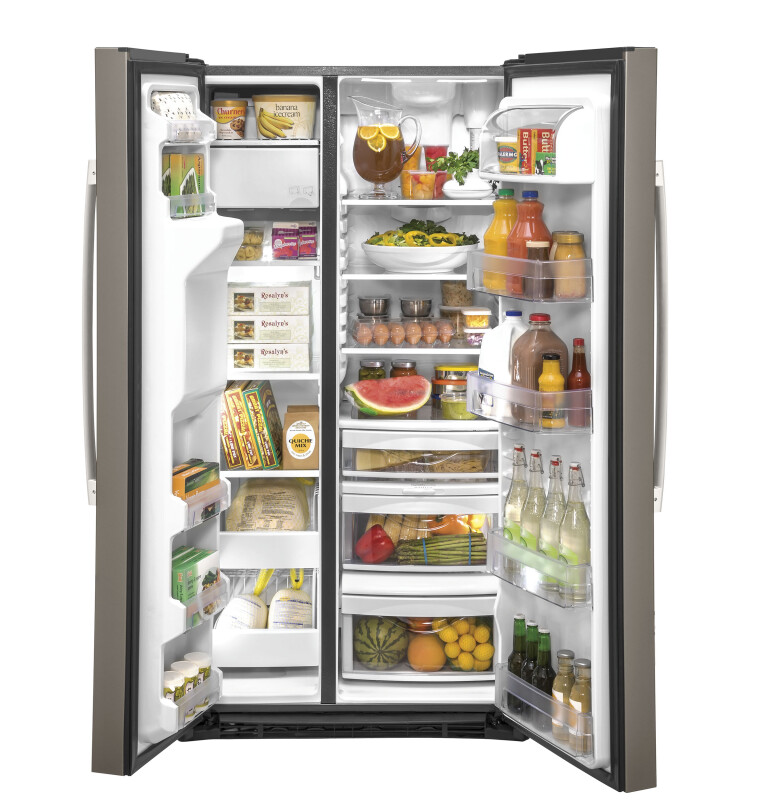 21.8 Cu. Ft. Counter-Depth Side-By-Side Refrigerator view 2