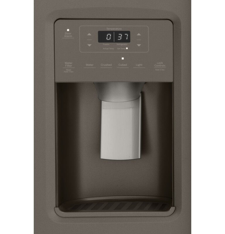 21.8 Cu. Ft. Counter-Depth Side-By-Side Refrigerator view 3