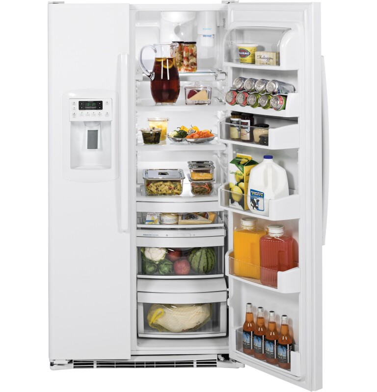 22.7 Cu. Ft. Counter-Depth Side-By-Side Refrigerator GZS23HGEWW