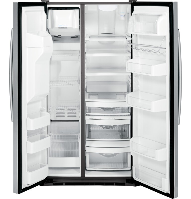 22.7 Cu. Ft. Counter-Depth Side-By-Side Refrigerator GZS23HSESS
