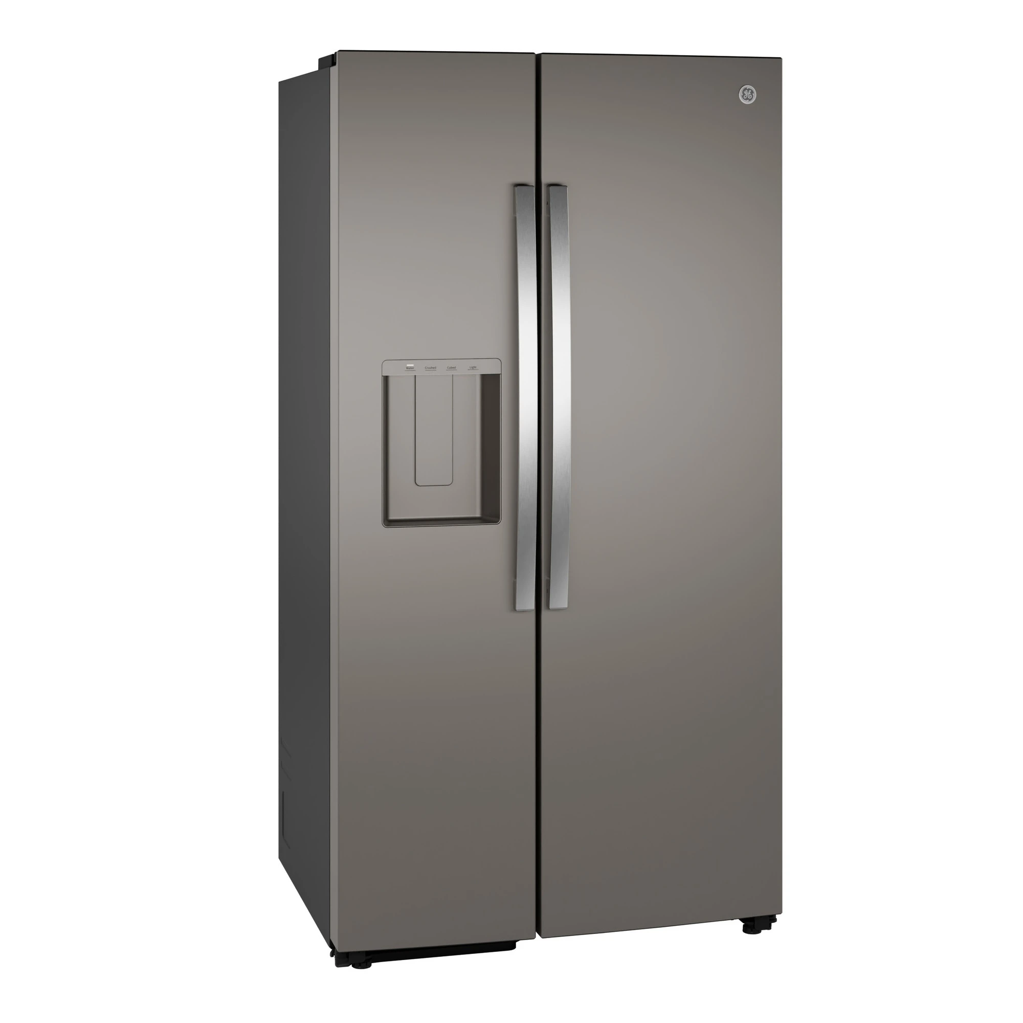 23.6 Cu. Ft. Counter-Depth Side-By-Side Refrigerator with Extra Tall Dispenser and In-Door Icemaker GZS24NMYES