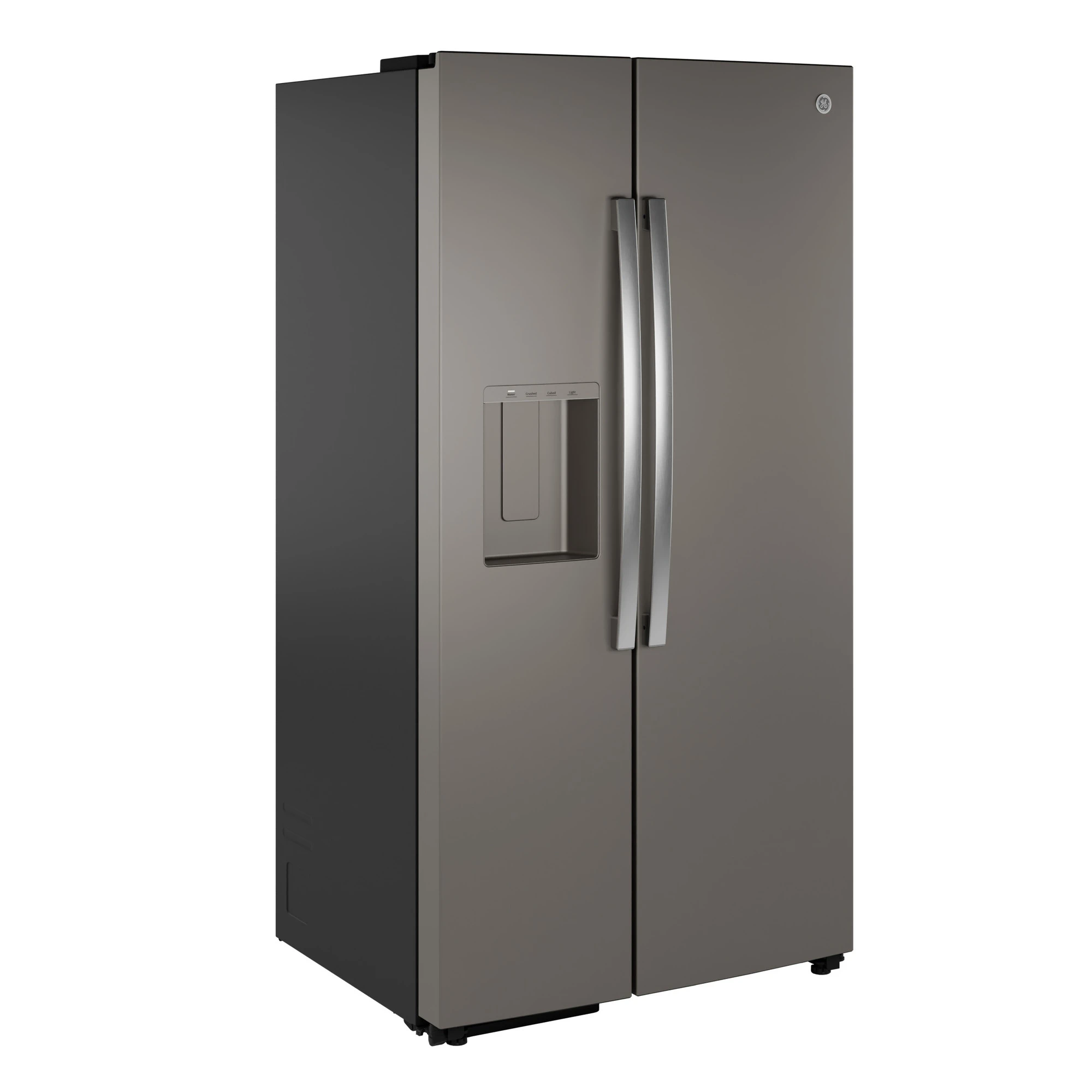 23.6 Cu. Ft. Counter-Depth Side-By-Side Refrigerator with Extra Tall Dispenser and In-Door Icemaker GZS24NMYES