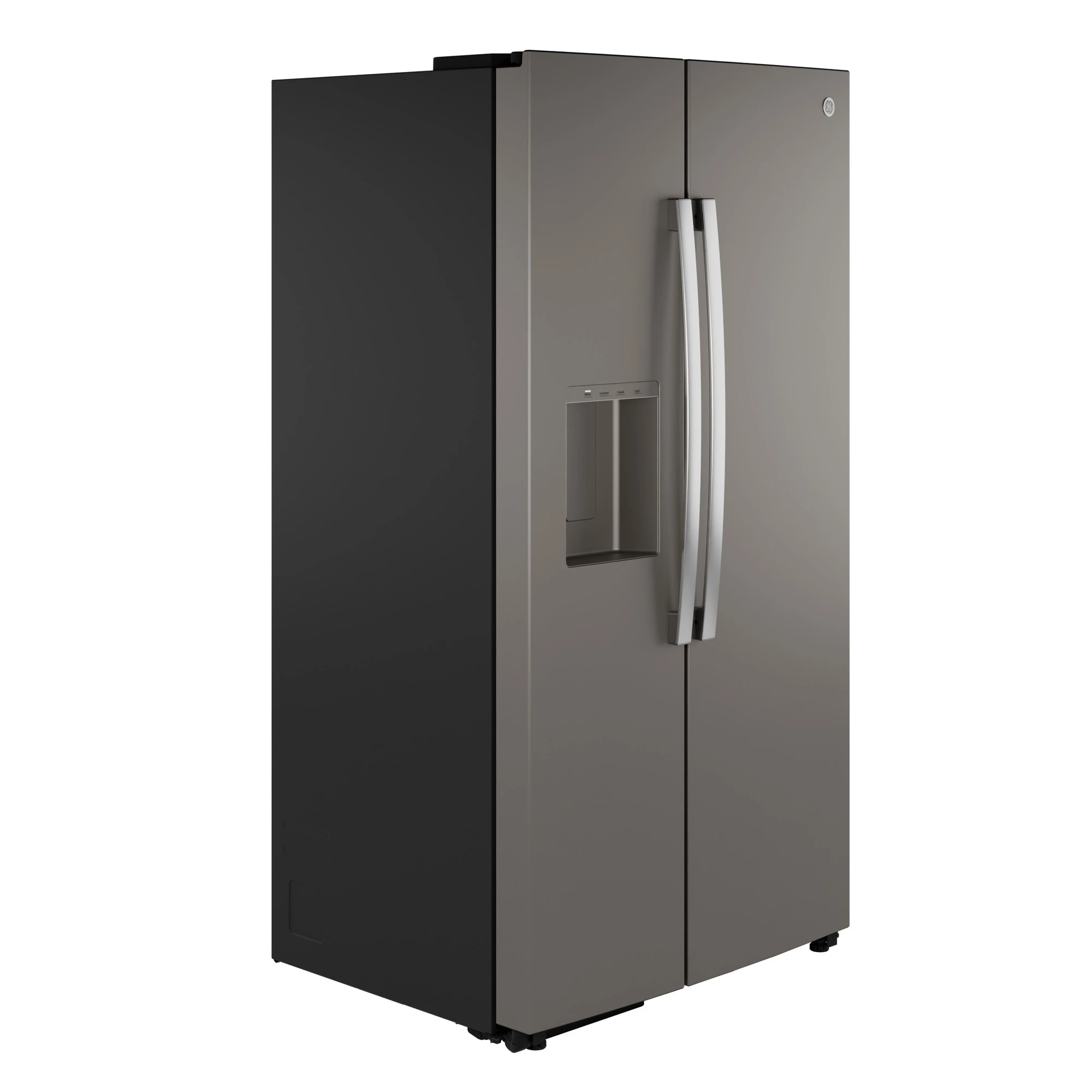 23.6 Cu. Ft. Counter-Depth Side-By-Side Refrigerator with Extra Tall Dispenser and In-Door Icemaker GZS24NMYES