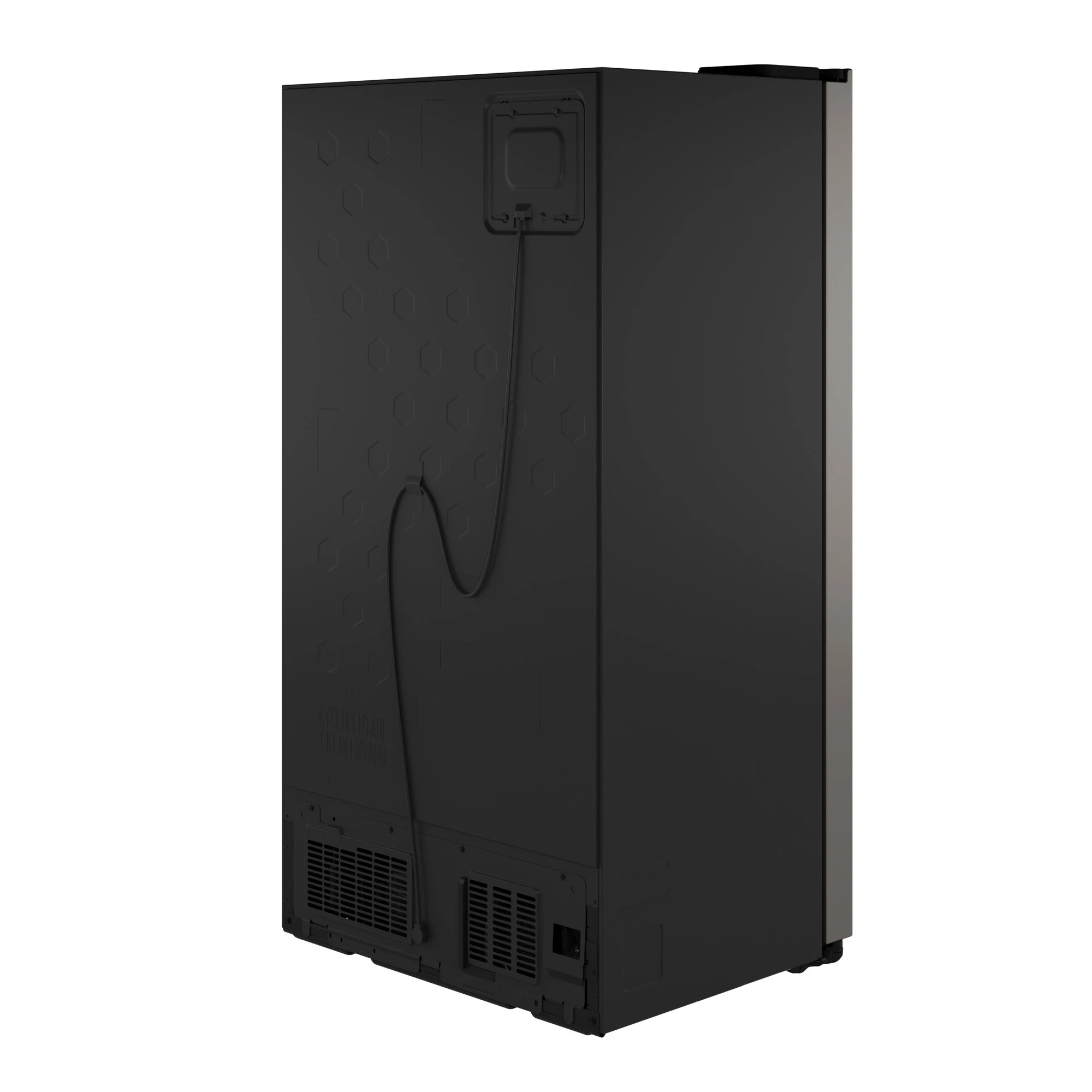 23.6 Cu. Ft. Counter-Depth Side-By-Side Refrigerator with Extra Tall Dispenser and In-Door Icemaker GZS24NMYES