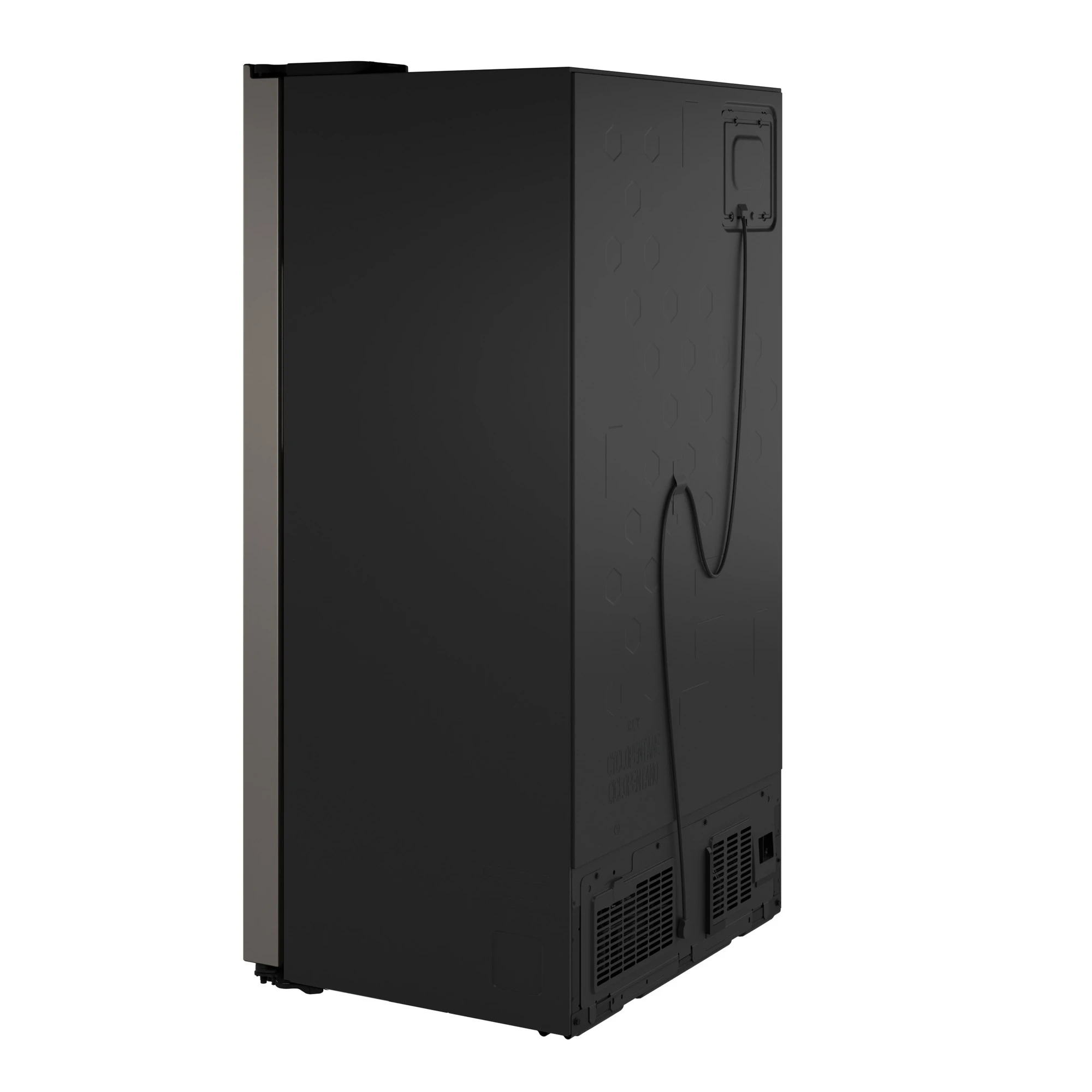 23.6 Cu. Ft. Counter-Depth Side-By-Side Refrigerator with Extra Tall Dispenser and In-Door Icemaker GZS24NMYES
