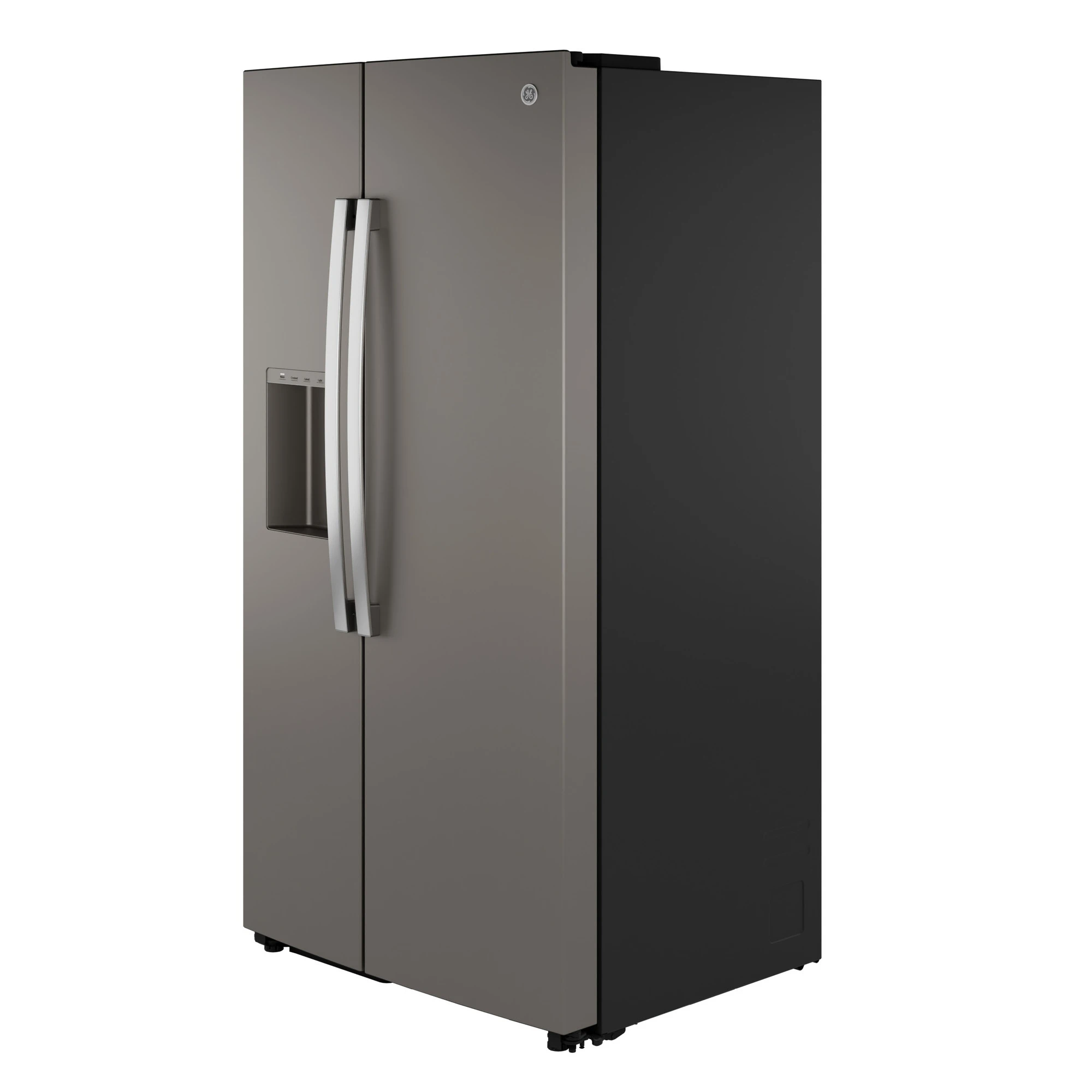 23.6 Cu. Ft. Counter-Depth Side-By-Side Refrigerator with Extra Tall Dispenser and In-Door Icemaker GZS24NMYES