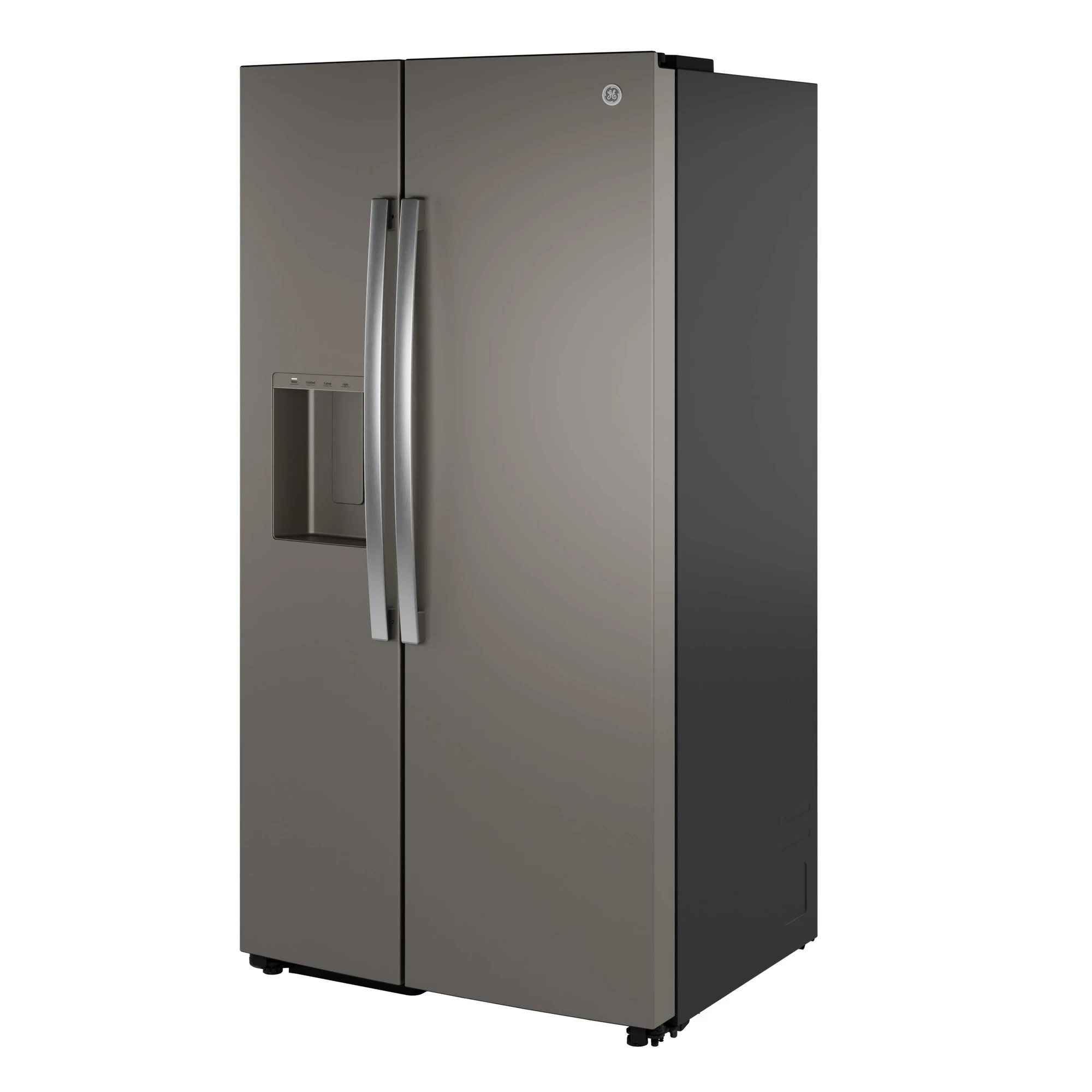 23.6 Cu. Ft. Counter-Depth Side-By-Side Refrigerator with Extra Tall Dispenser and In-Door Icemaker GZS24NMYES