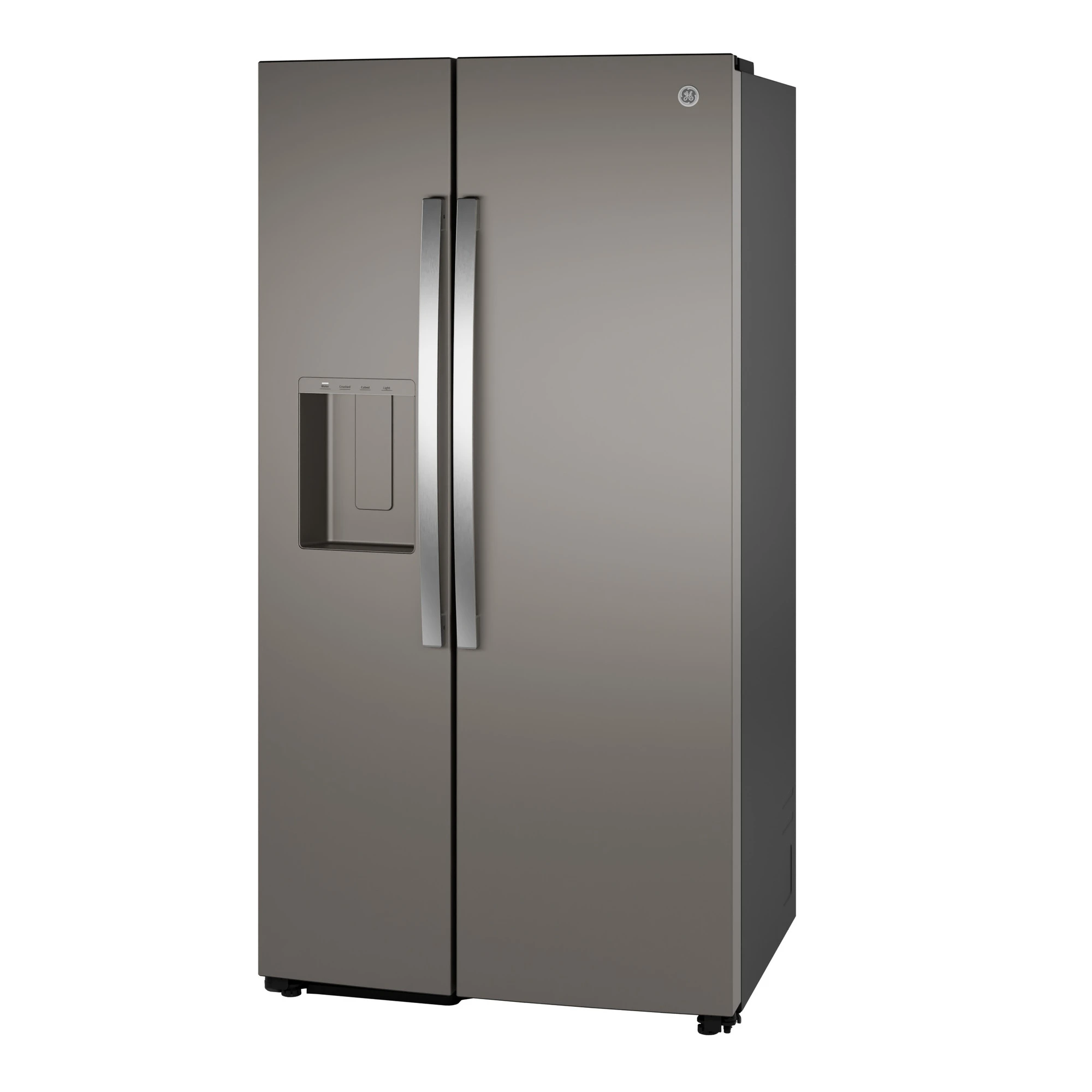 23.6 Cu. Ft. Counter-Depth Side-By-Side Refrigerator with Extra Tall Dispenser and In-Door Icemaker GZS24NMYES