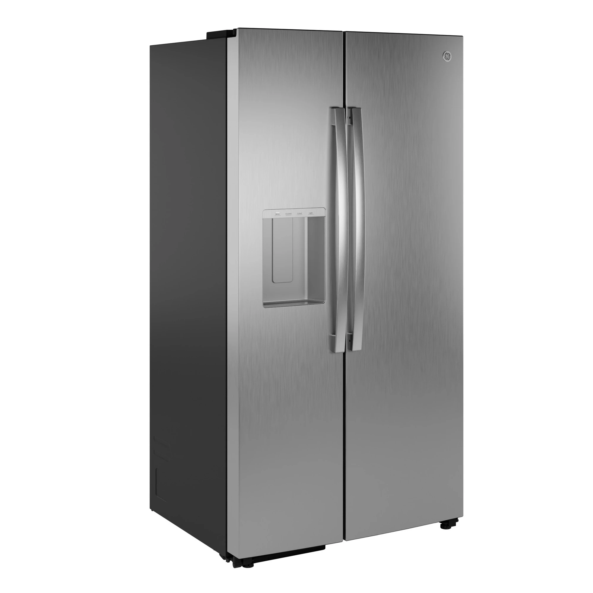 23.5 Cu. Ft. Counter-Depth Side-By-Side Refrigerator with LED Light Walls and Extra Tall Dispenser GZS24PYYFS