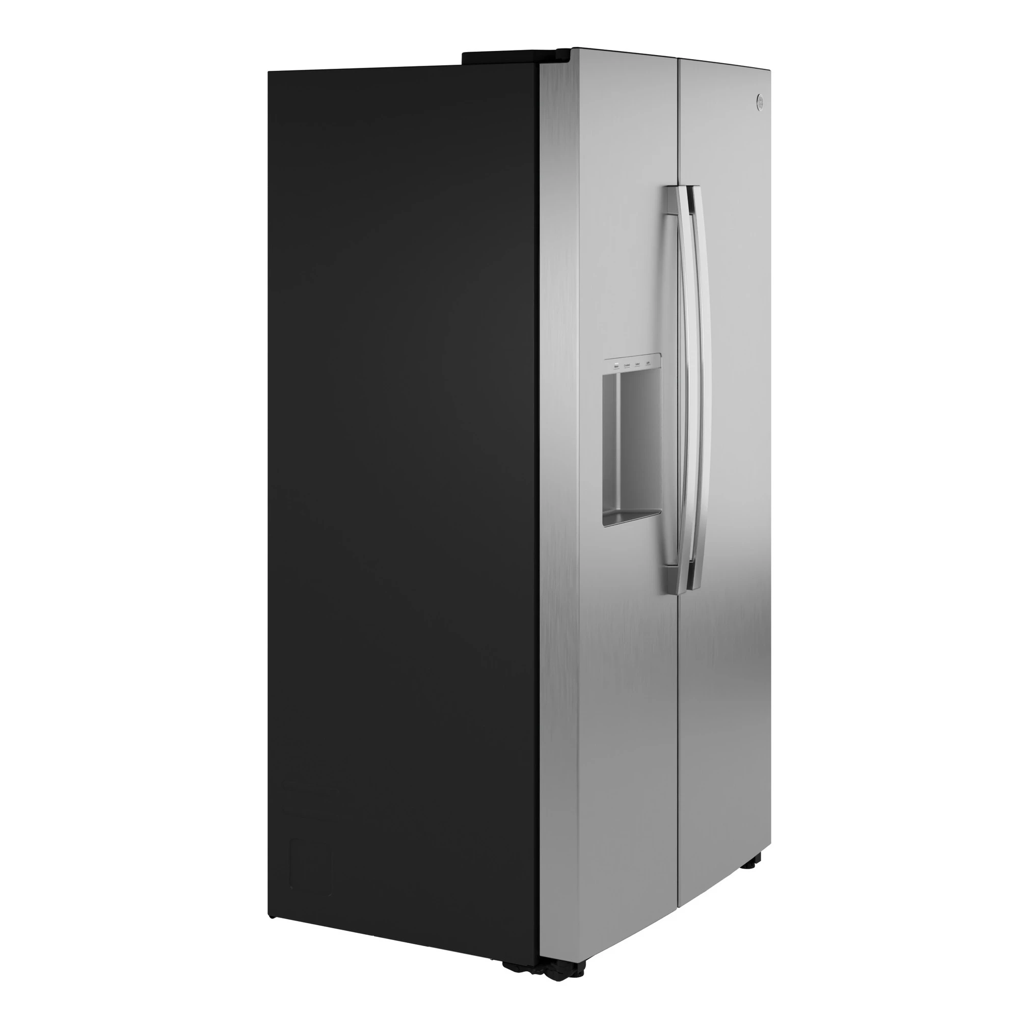 23.5 Cu. Ft. Counter-Depth Side-By-Side Refrigerator with LED Light Walls and Extra Tall Dispenser GZS24PYYFS