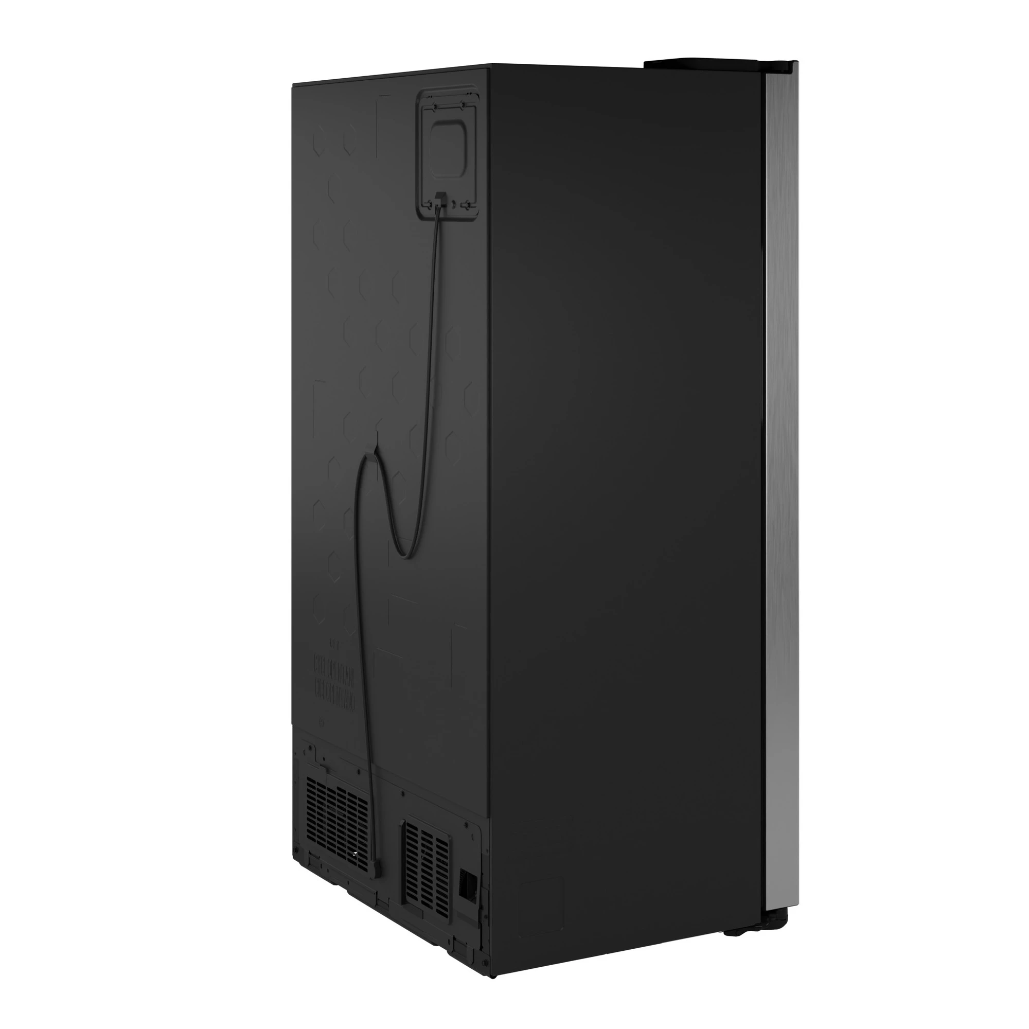 23.5 Cu. Ft. Counter-Depth Side-By-Side Refrigerator with LED Light Walls and Extra Tall Dispenser GZS24PYYFS
