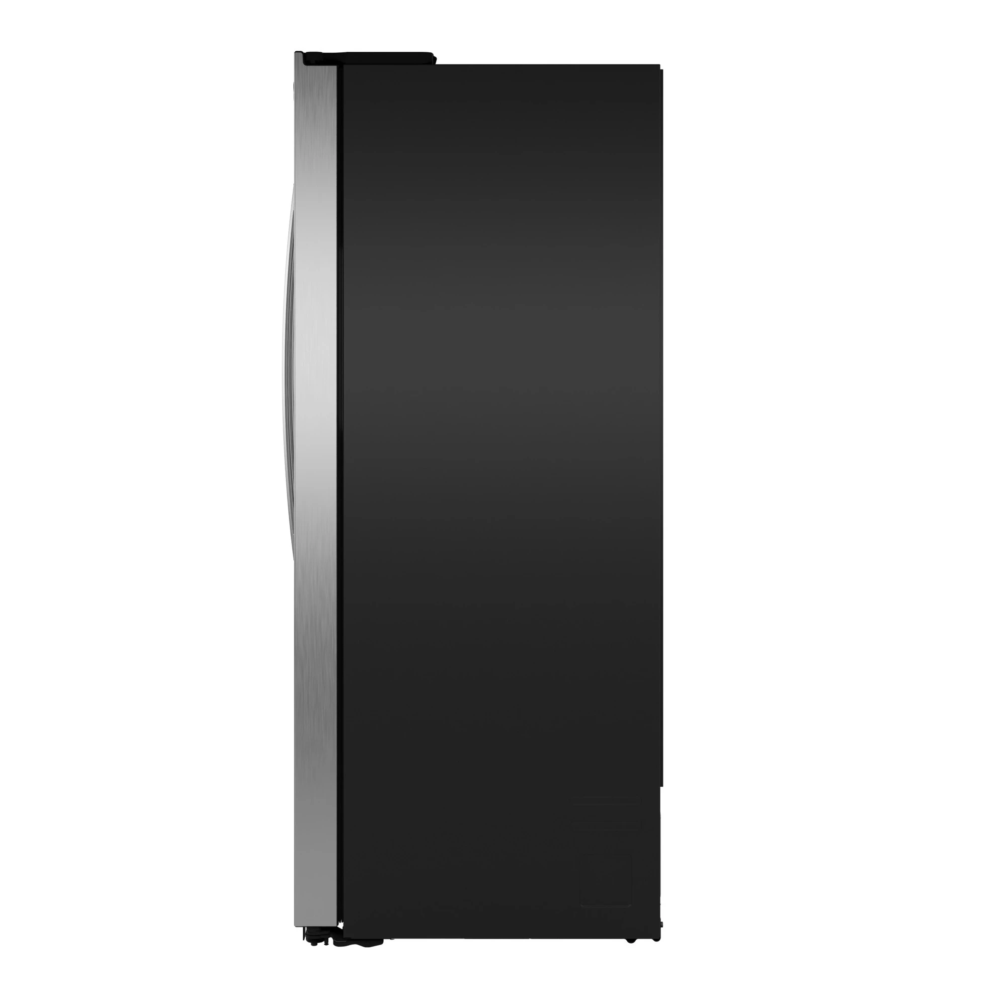 23.5 Cu. Ft. Counter-Depth Side-By-Side Refrigerator with LED Light Walls and Extra Tall Dispenser GZS24PYYFS