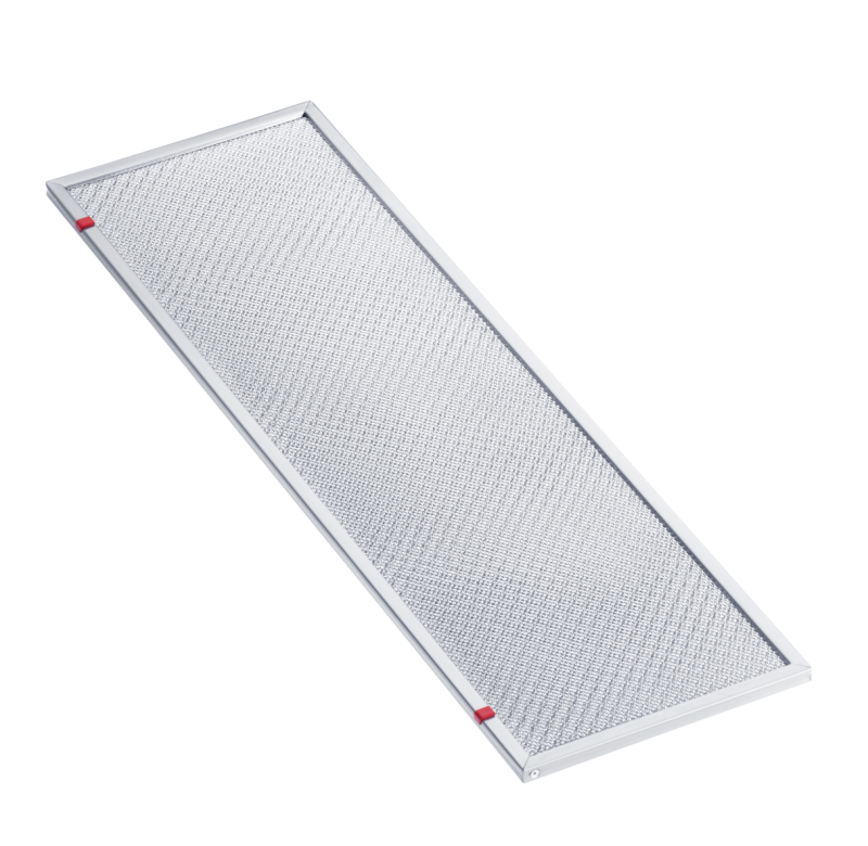 Dishwashing GREASEFILTERMETAL529X160X9