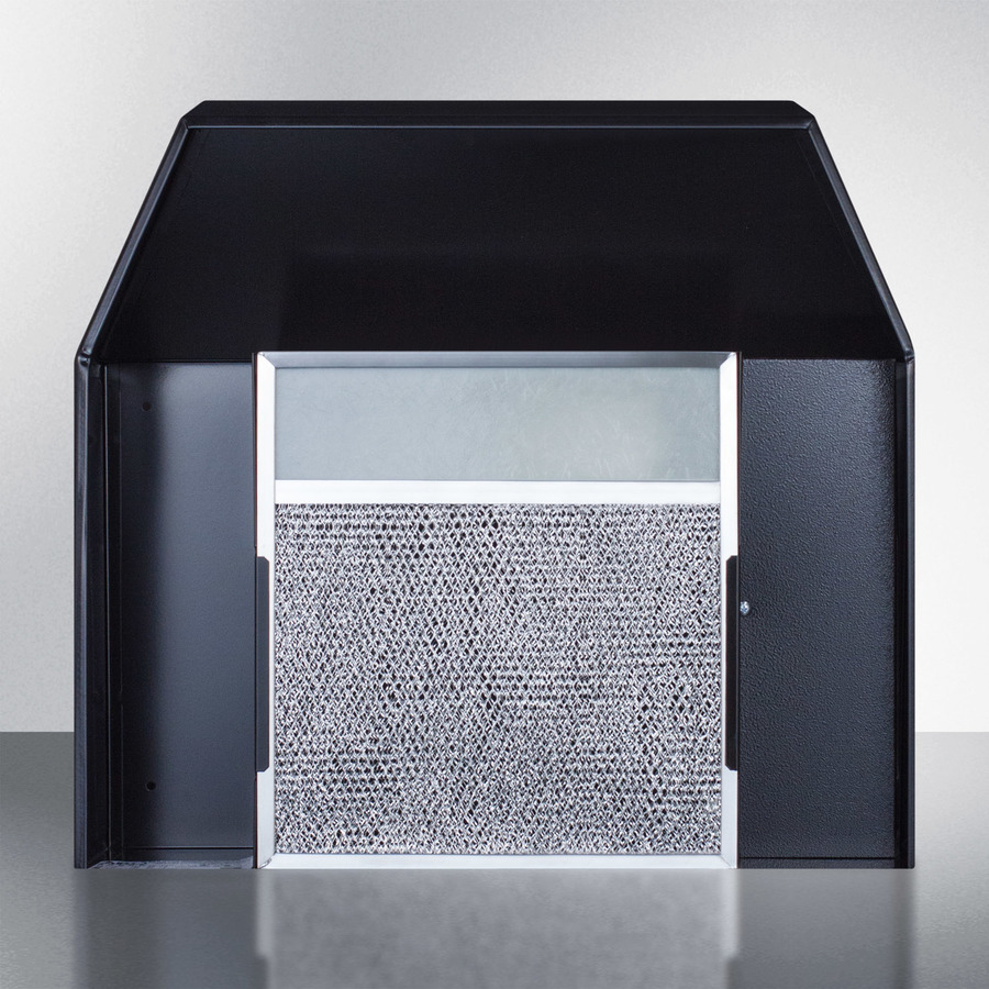 24" Under Cabinet Convertible Range Hood with Plug H1624PTCRDBK