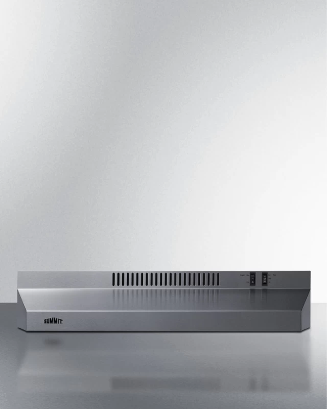 Summit 24" Under Cabinet Convertible Range Hood Stainless Steel H24RSS Picture 1