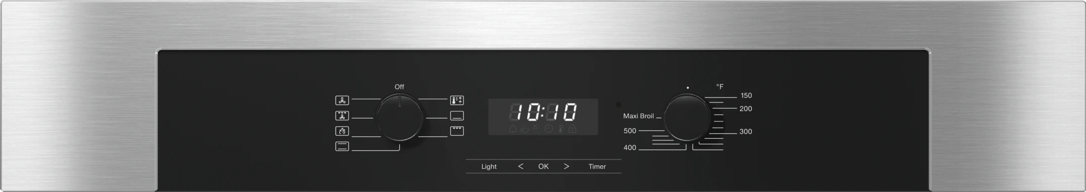 30" ContourLine Single Oven DirectSelect (Clean Touch Steel) H2780BPCTS