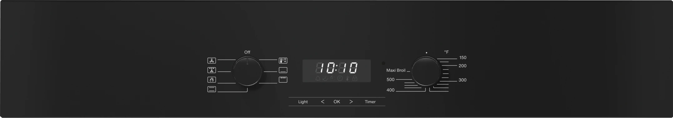 30" PureLine Single Oven DirectSelect (Clean Touch Steel) H2880BPCTS
