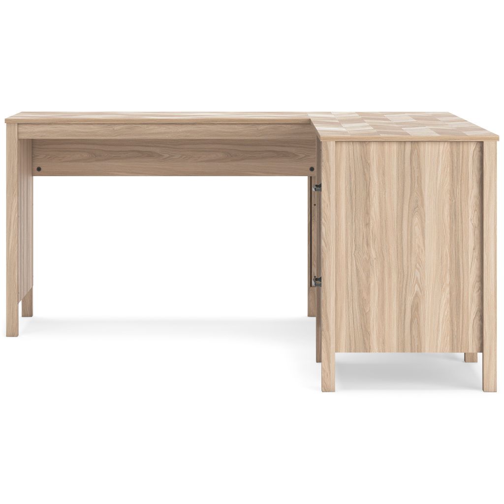 Battelle 60 Inch Home Office Desk In Tan H3929134