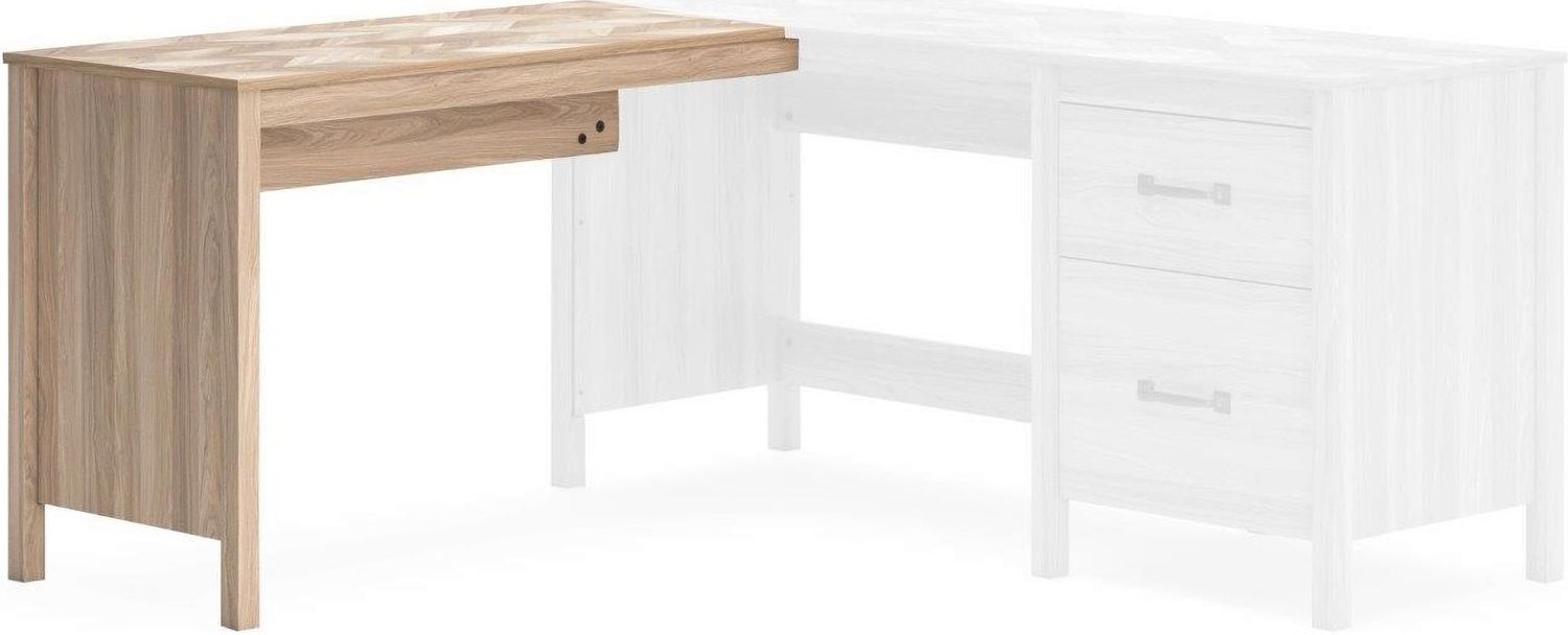 Battelle Tan Home Office Desk Return H392934R
