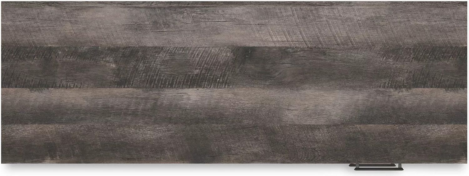 Shawburn 54 Inch Home Office Desk In White And Dark Charcoal Gray H412134