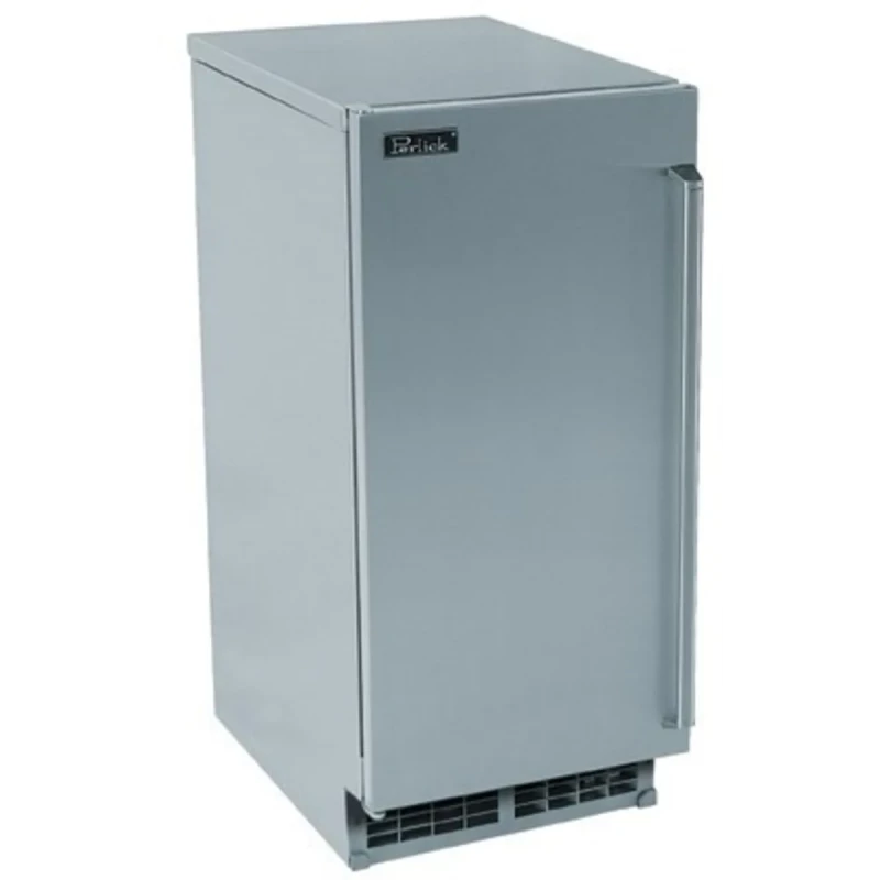 15 Inch Clear Ice Maker with 27 lb. Storage Capacity, 55 lbs. Production Capacity per 24 Hours, Front Vented and Forced Air Refrigeration System: Requires Custom Panel H50IMW