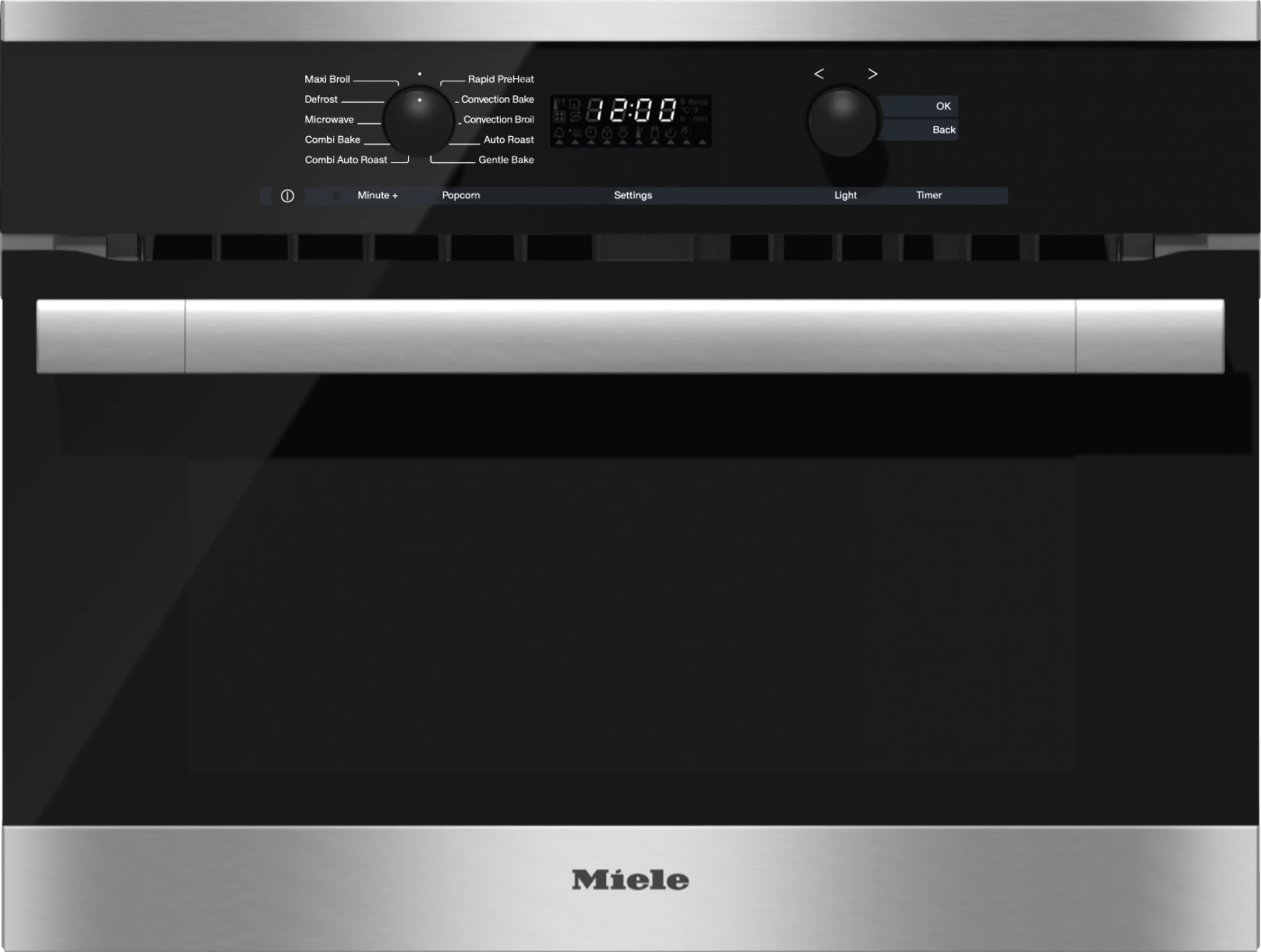 24 Inch Speed Oven With electronic clock/timer and combination modes for quick, perfect results. H6100BMAM