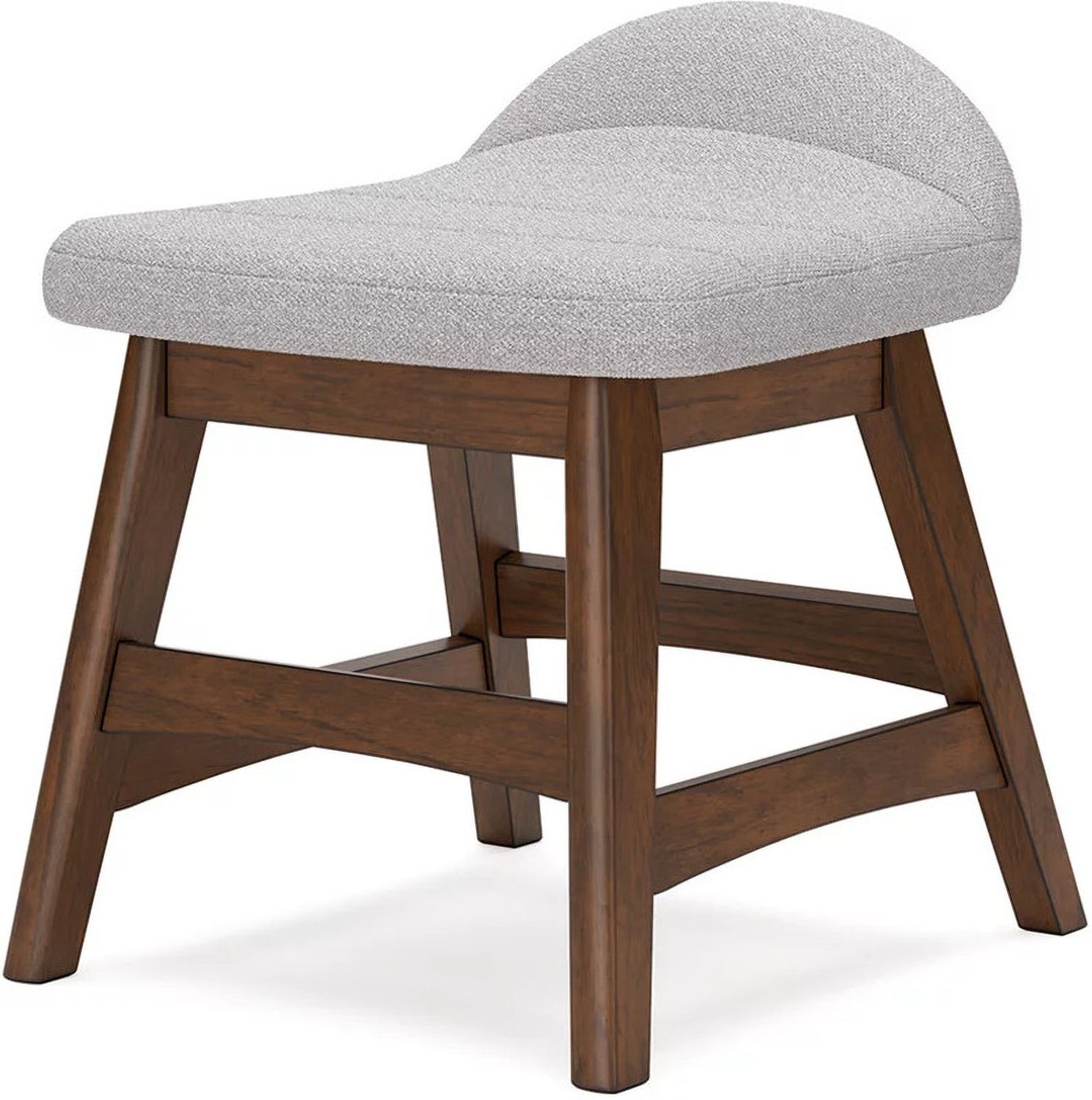 Lyncott Home Office Desk Chair In Gray/Brown H61501