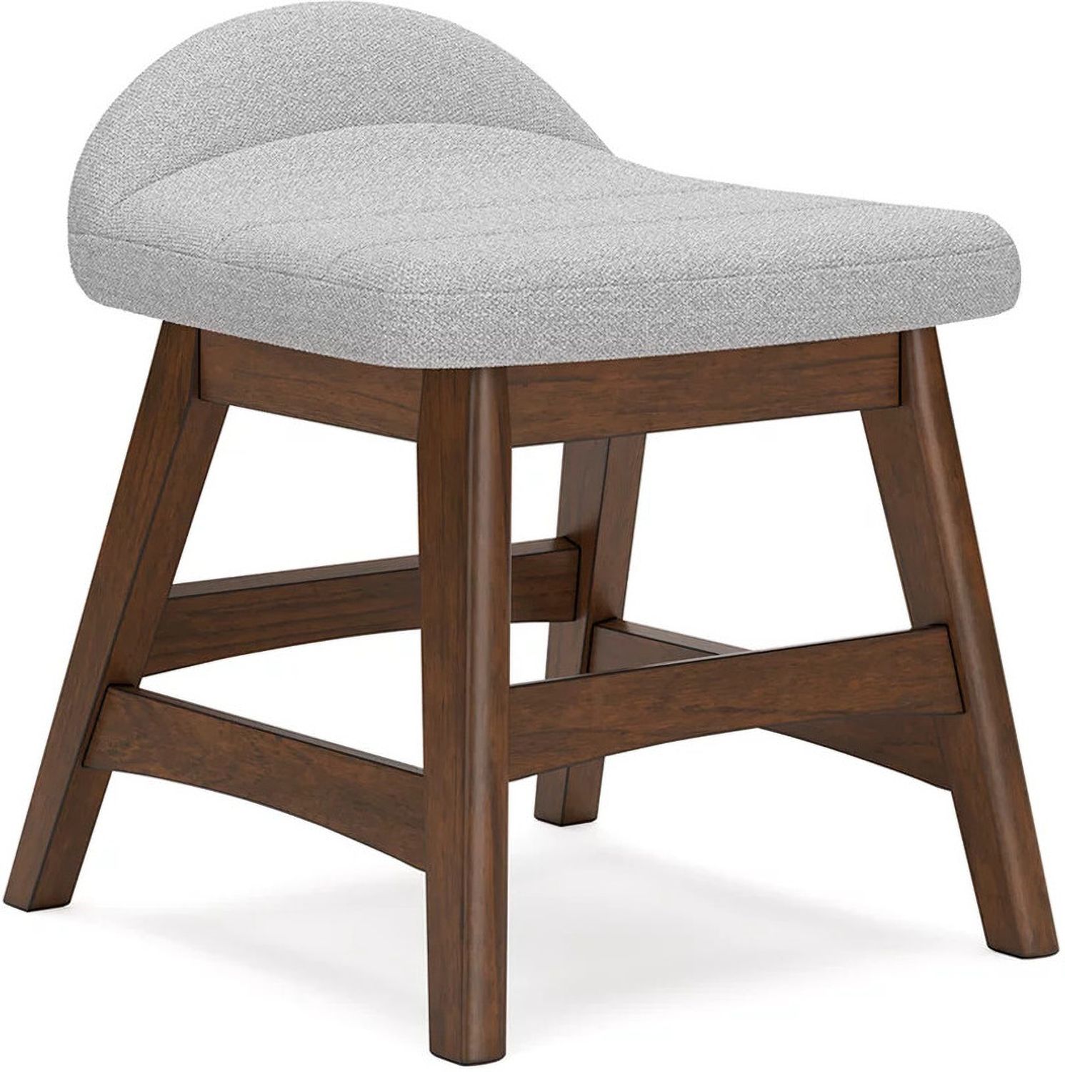 Lyncott Home Office Desk Chair In Gray/Brown H61501