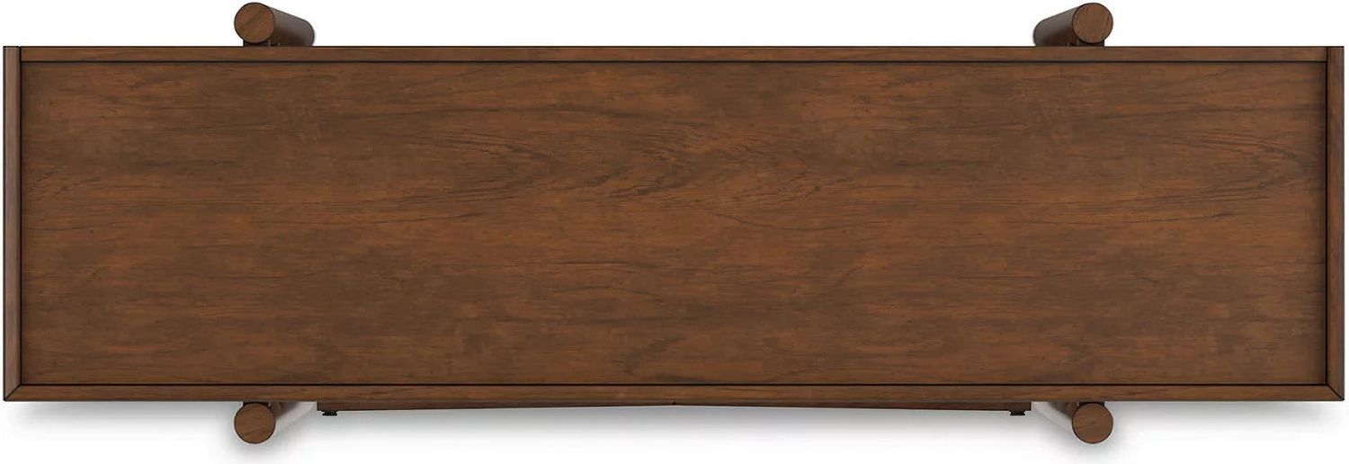 Lyncott 70 Inch Bookcase In Brown H61570