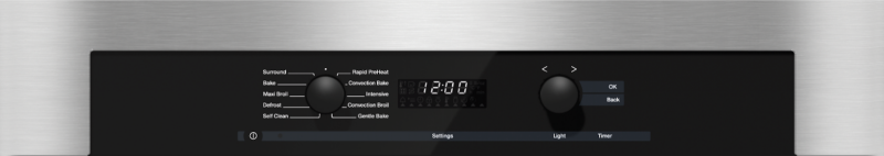 30 Inch Convection Oven with Self Clean for easy cleaning. H6180BP