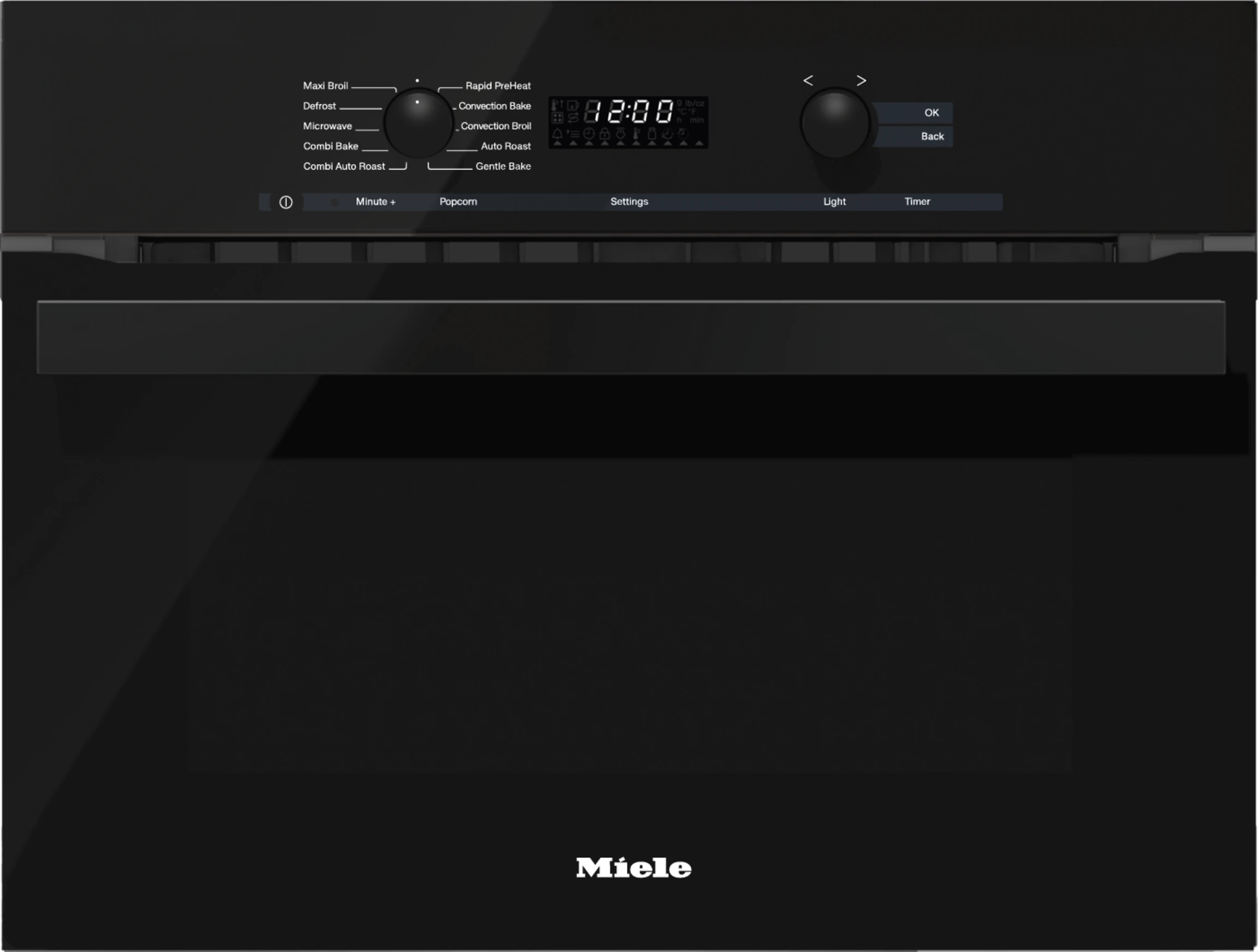 24 Inch Speed Oven With electronic clock/timer and combination modes for quick, perfect results. H6200BMAM