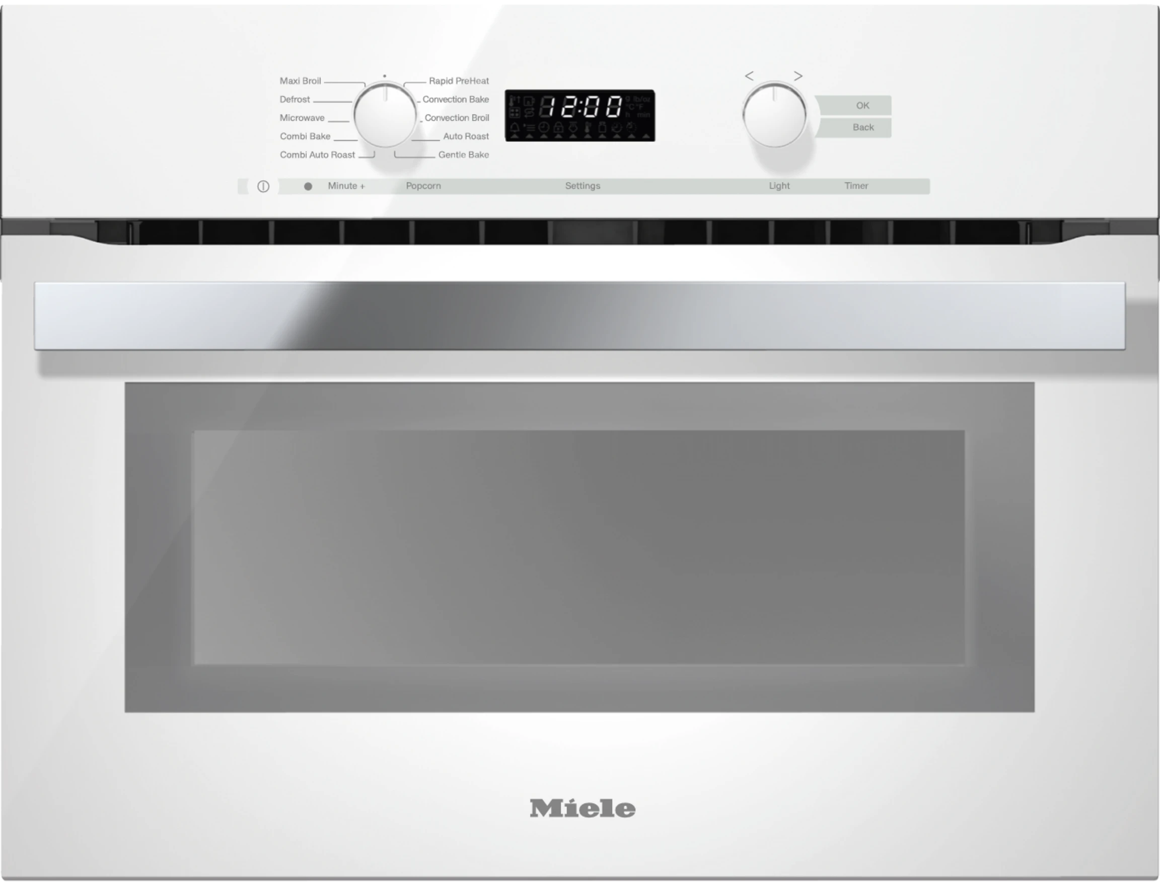 24 Inch Speed Oven With electronic clock/timer and combination modes for quick, perfect results. H6200BMAM