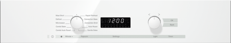 24 Inch Speed Oven With electronic clock/timer and combination modes for quick, perfect results. H6200BMAM