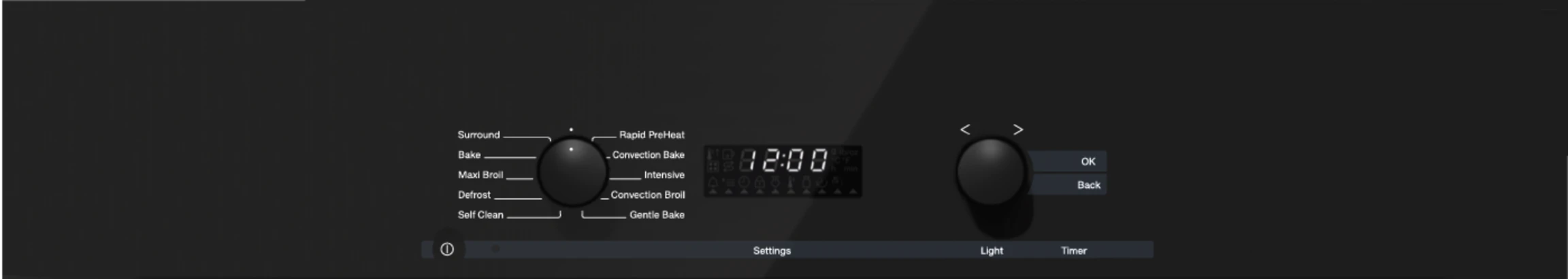 30 Inch Convection Oven with Self Clean for easy cleaning. H6280BP