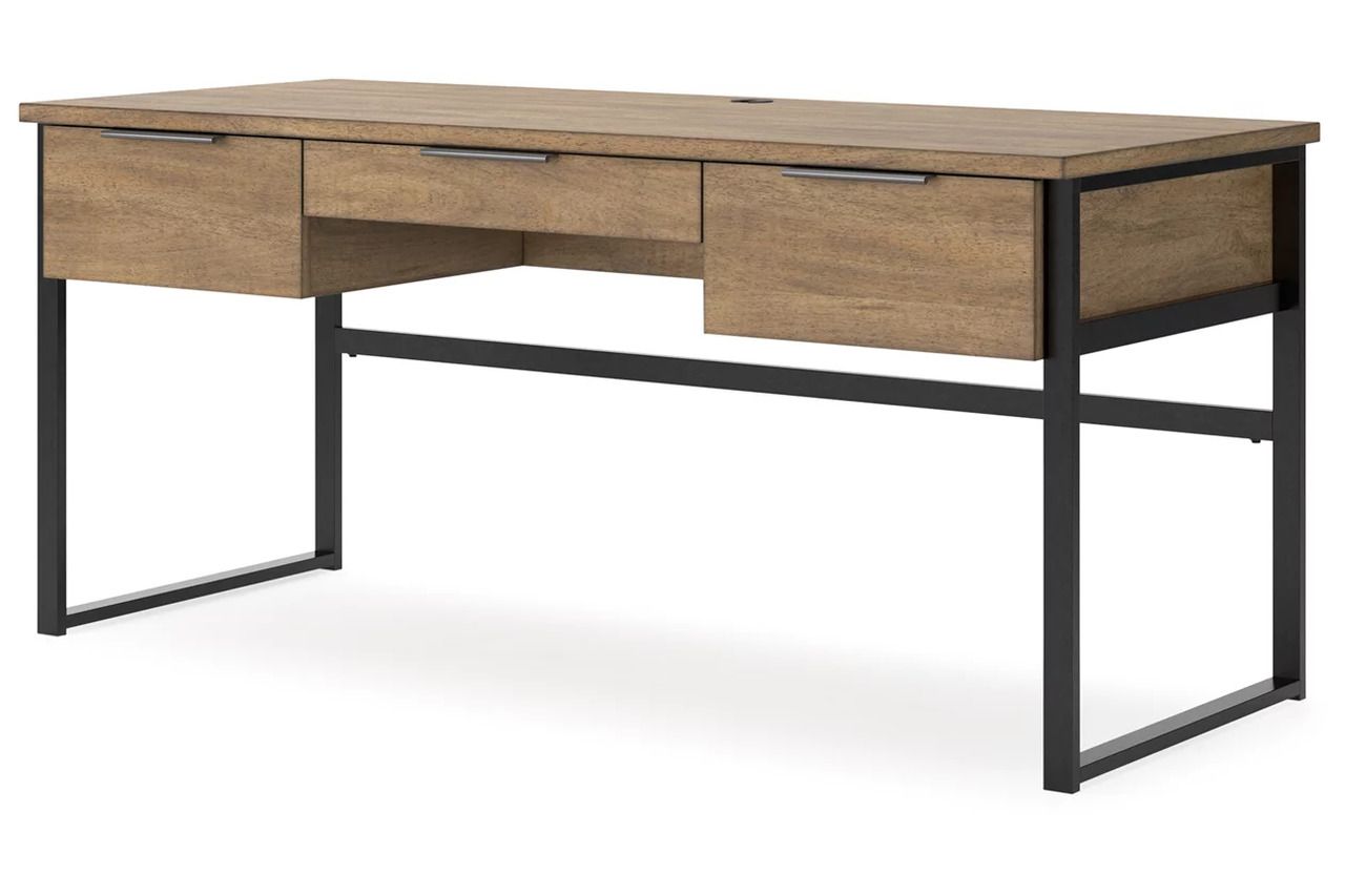 Montia 67 Inch Home Office Desk In Light Brown H63244