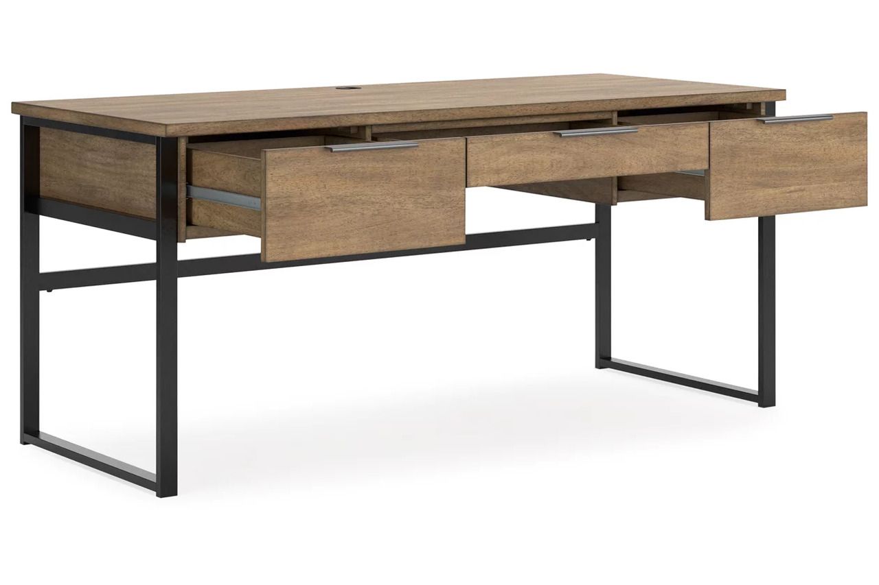 Montia 67 Inch Home Office Desk In Light Brown H63244