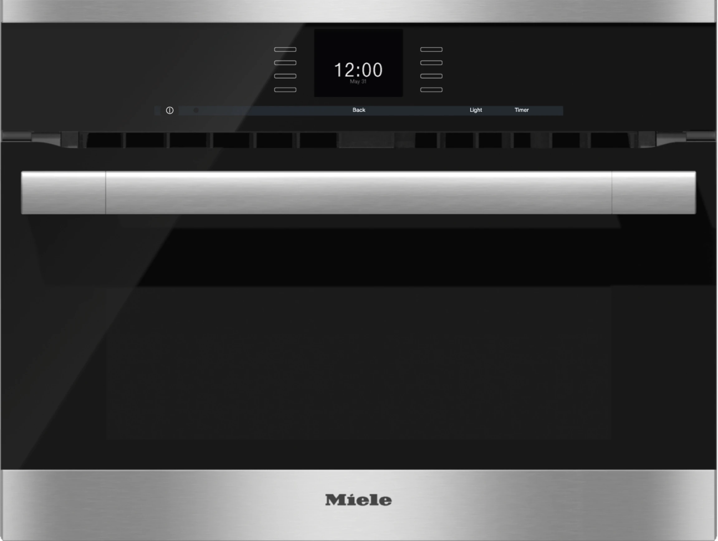 24 Inch Speed Oven with combi-modes and Roast probe for precise-temperature cooking. H6500BM