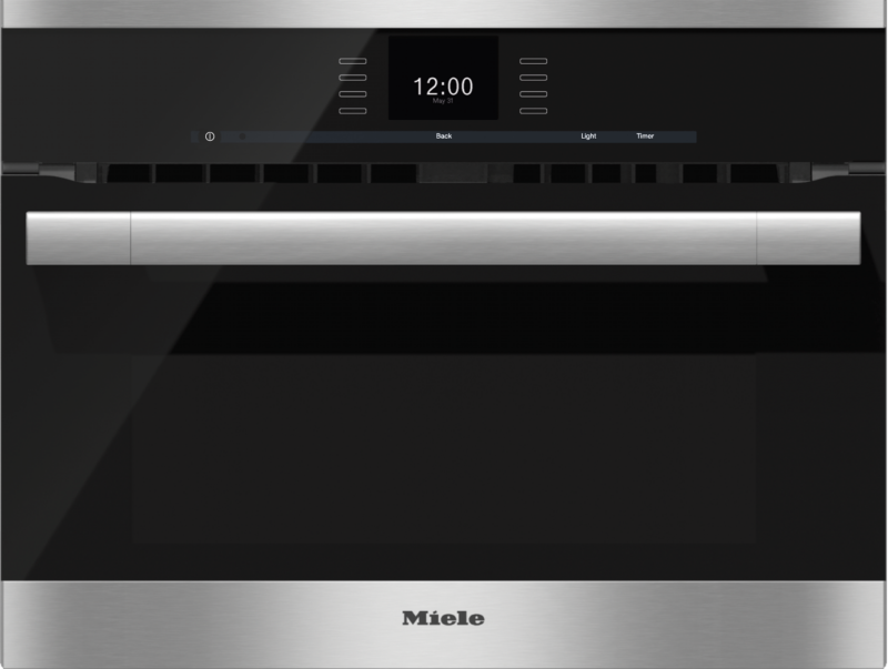 24 Inch Speed Oven with combi-modes and Roast probe for precise-temperature cooking. H6500BM