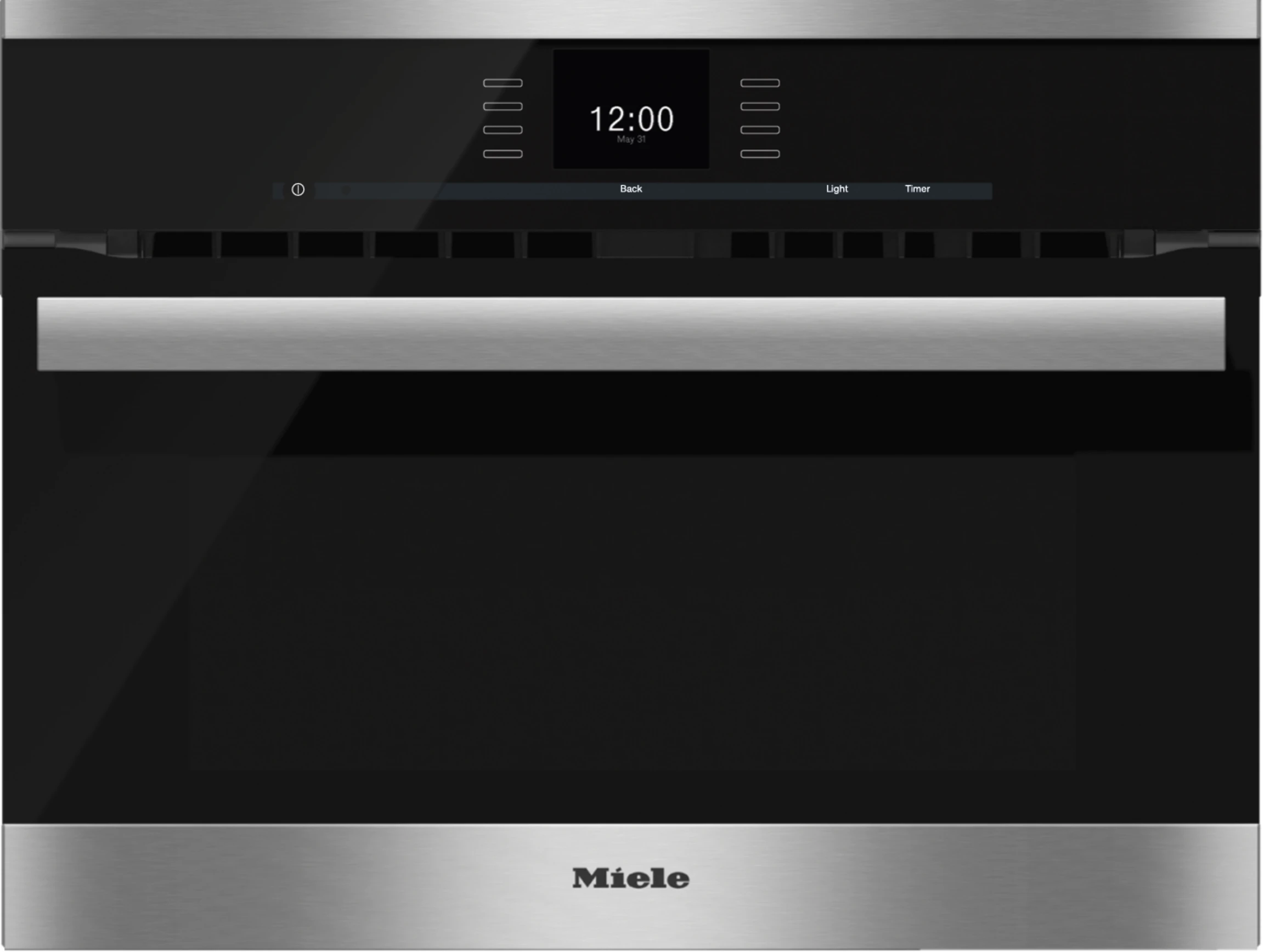 24 Inch Speed Oven with combi-modes and Roast probe for precise-temperature cooking. H6600BM