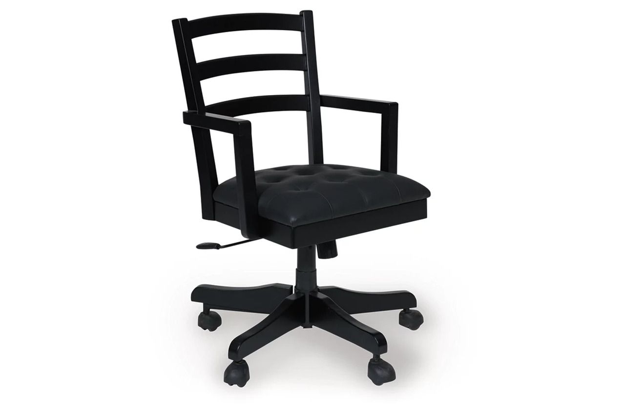 Wildenauer Home Office Desk Chair In Black H66401A