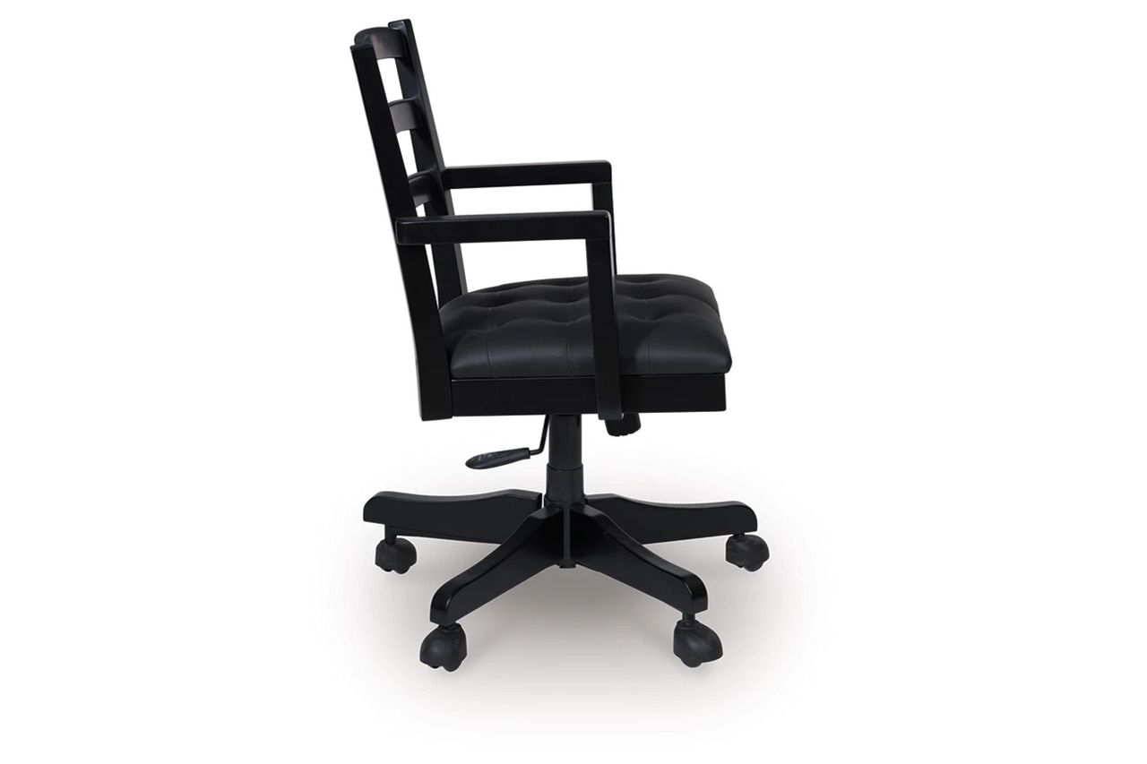 Wildenauer Home Office Desk Chair In Black H66401A