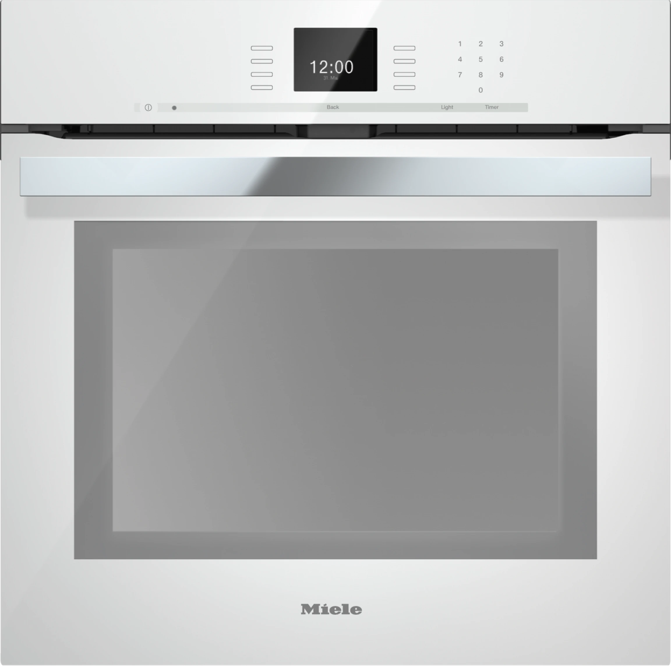 24 Inch Convection Oven with AirClean catalyzer and Roast probe for precise cooking. H6660BPAM