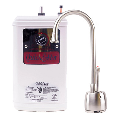 Quick Hot water tank with Coronado open-vent hot faucet - Satin Nickel H711USN