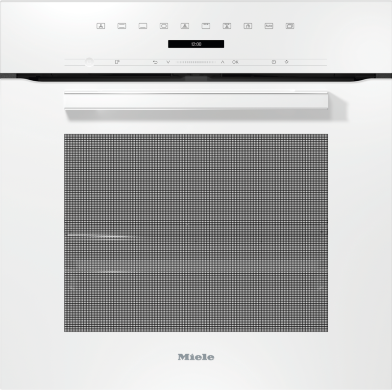 24" oven  with clear text display, connectivity, and Self Clean. H7263BP