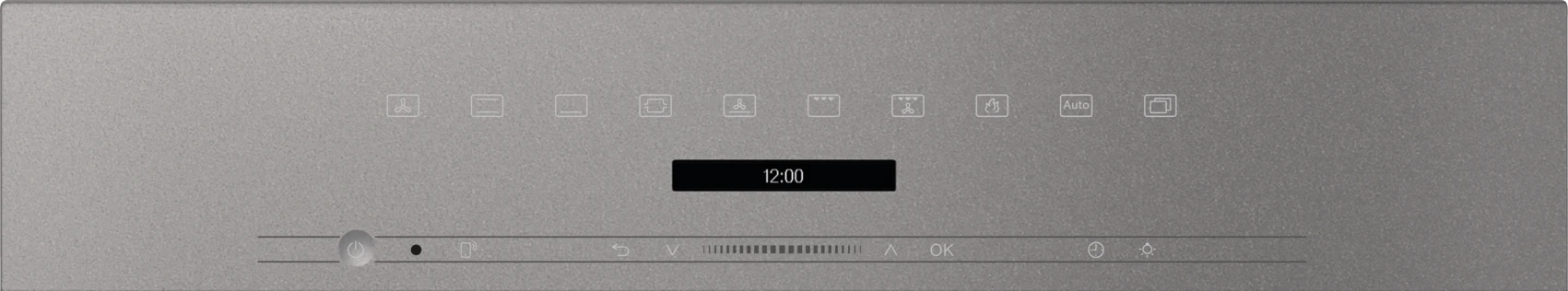 24" VitroLine Single Oven DirectSensor S (Graphite Grey) H7263BPGG