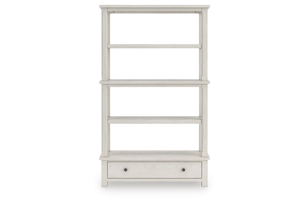 Robbinsdale 75 Inch Bookcase In Antique White H74270