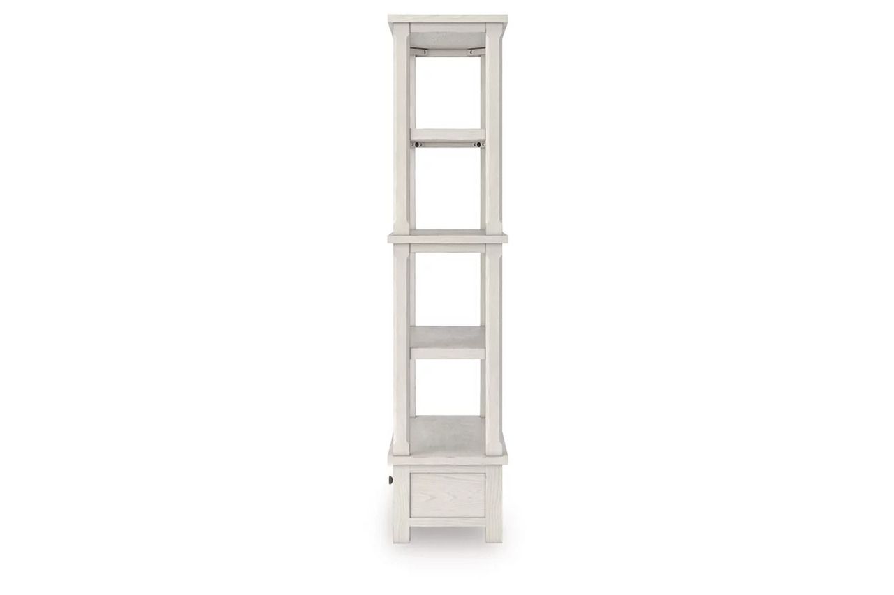 Robbinsdale 75 Inch Bookcase In Antique White H74270